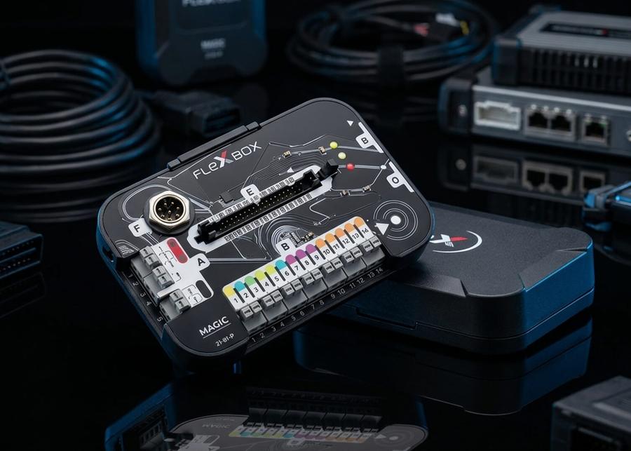 Flex Device — heavy duty ECU programming hardware