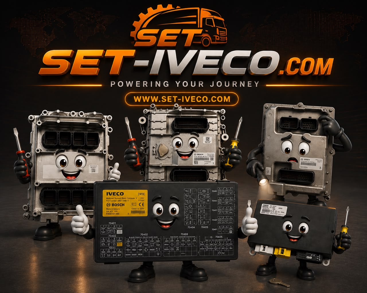 SET IVECO — online calibration lab for IVECO trucks